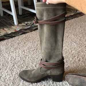 Frye heeled boots